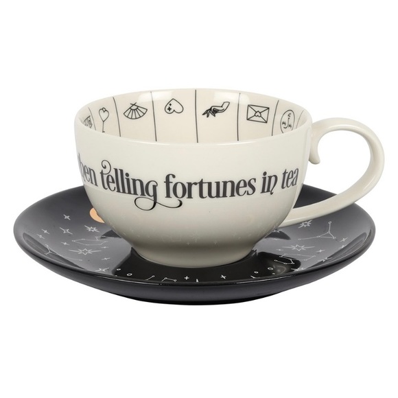 Large Fortune Teller Tea Cup NIB - Picture 8 of 9
